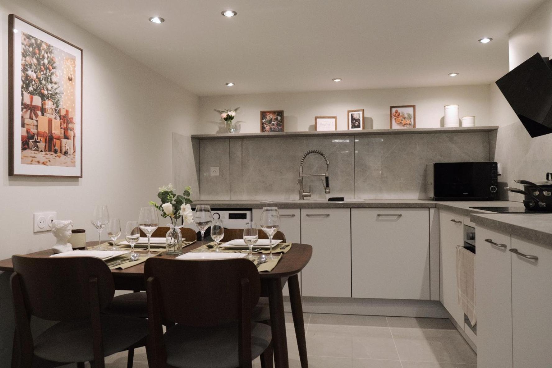Appartement Mezzanine Contemporain Hypercentre Caen - Chez Jannie Zewnętrze zdjęcie